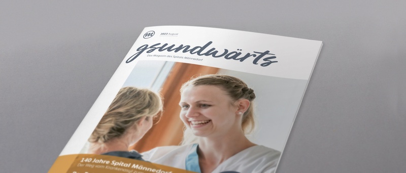 Spital Männedorf Imagemagazin gsundwärts