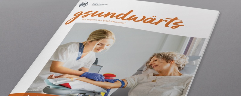 Spital Männedorf Imagemagazin gsundwärts